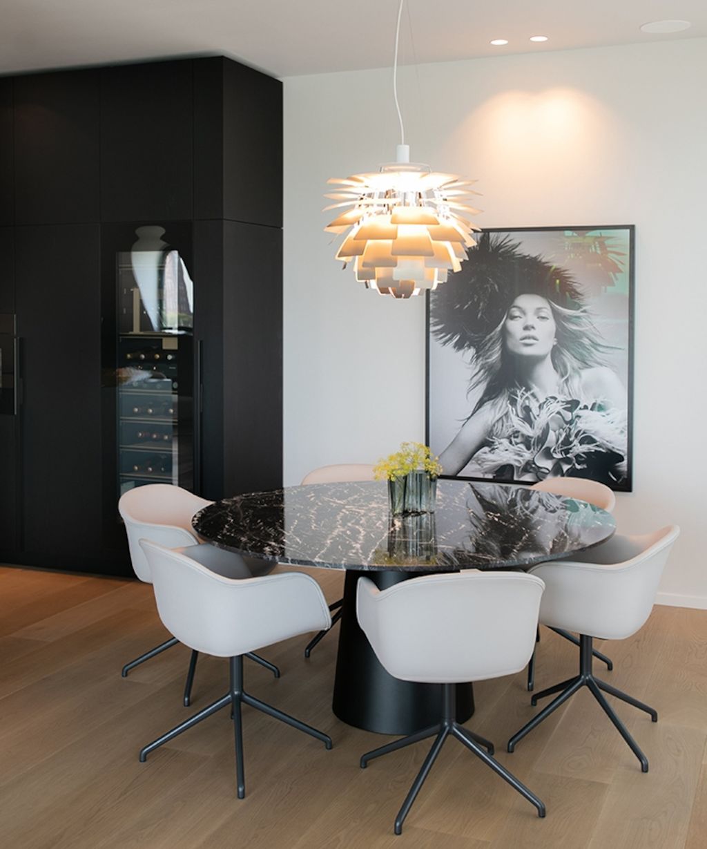 Zu Besuch in einem stilvollen Penthouse