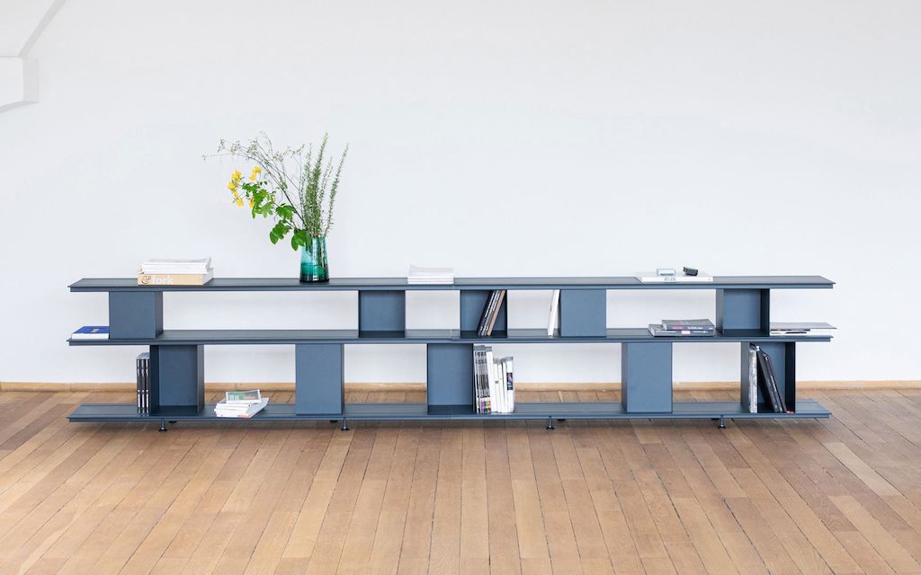 Goldkant Moormann Zoll D Regal Blau