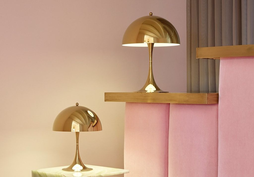 Goldkant Panthella Table Lamp Brass Brass Brass 1075X750