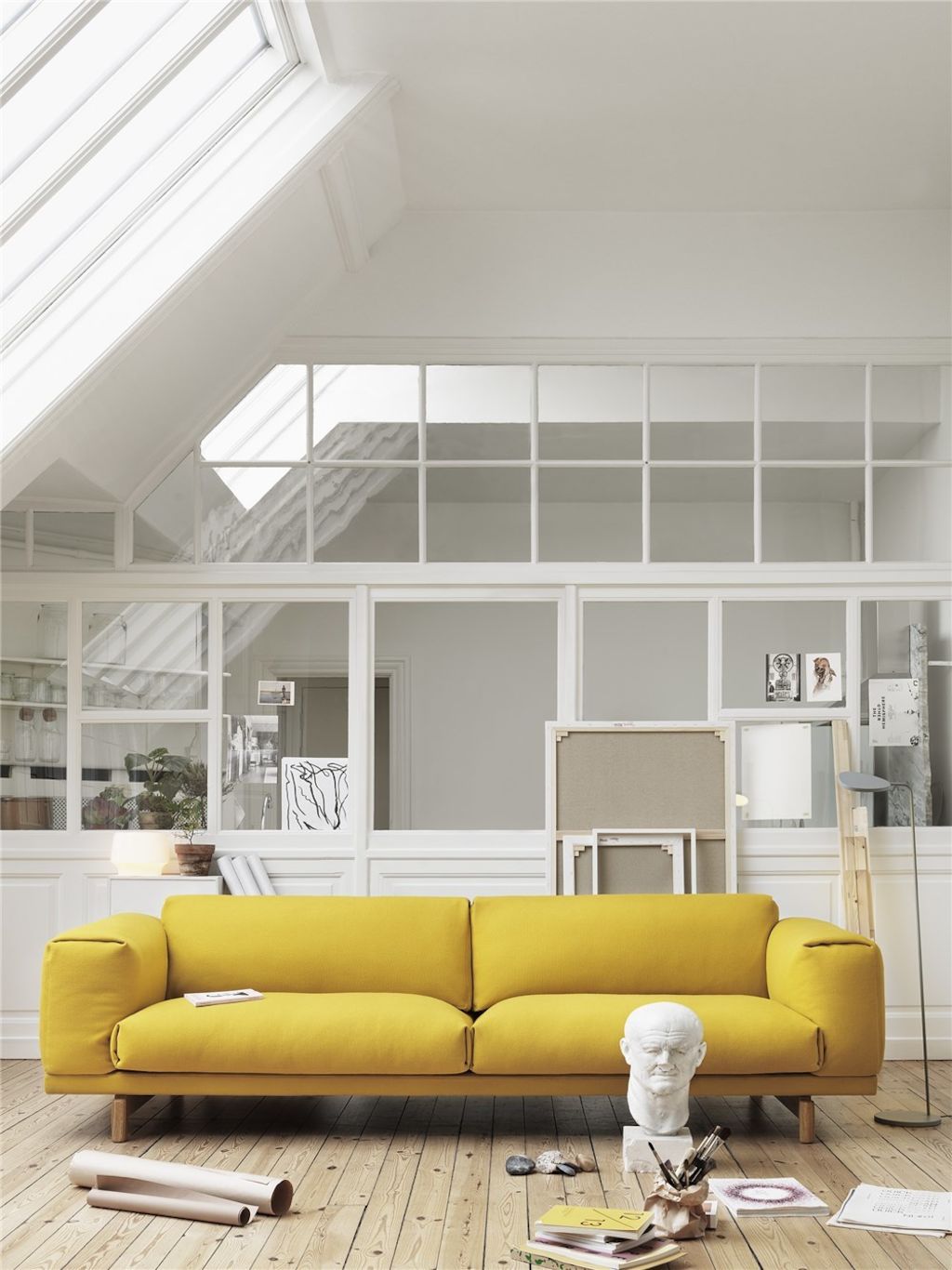 Muuto Rest Yellow Hallingdal 457