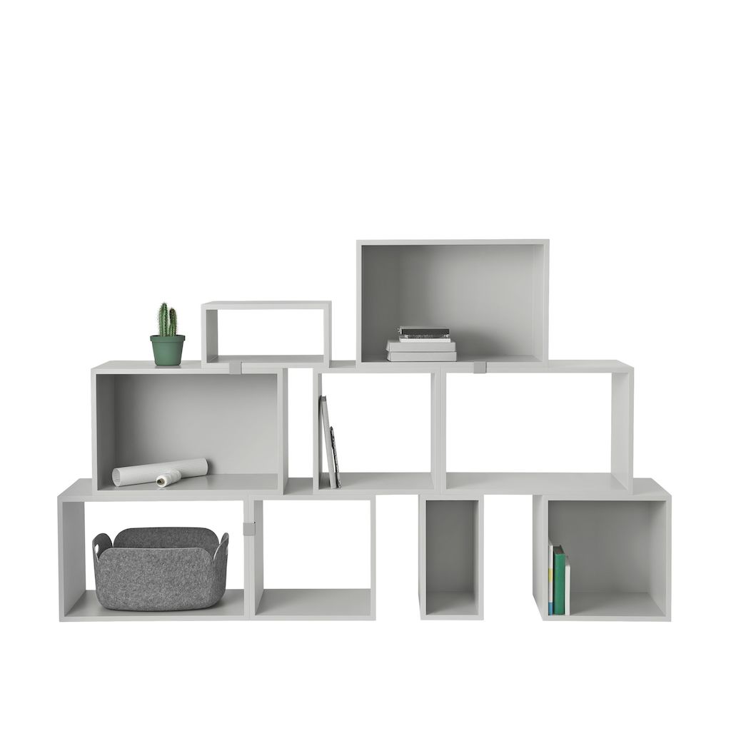 Muuto Stacked Light Grey Group2 Wb