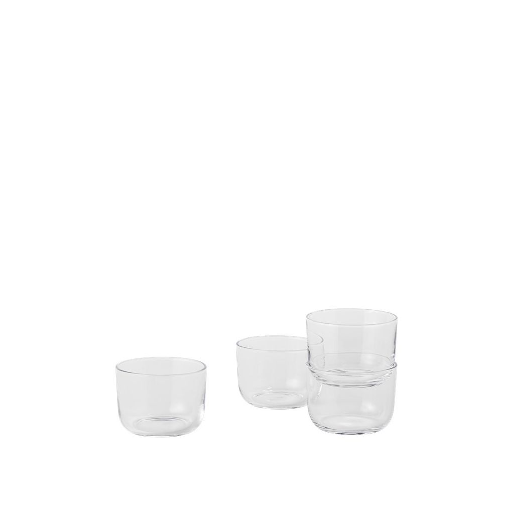 Muuto Corky Glasses Low Clear Mid 2